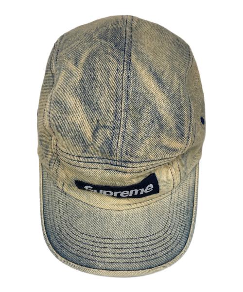 SUPREME（シュプリーム）SUPREME (シュプリーム) Washed Chino Twill Camp CAP／ウォッシュド チノ ツイル キャンプキャップ インディゴの古着・服飾アイテム