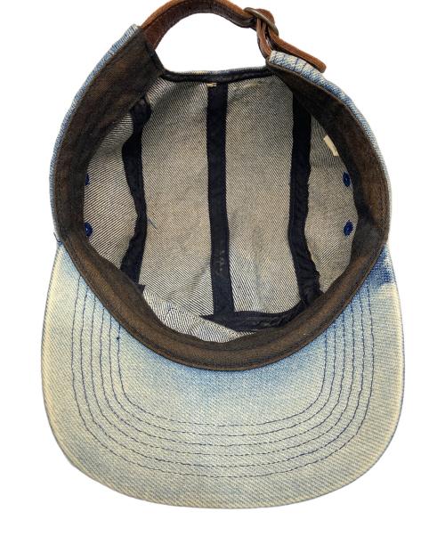 SUPREME（シュプリーム）SUPREME (シュプリーム) Washed Chino Twill Camp CAP／ウォッシュド チノ ツイル キャンプキャップ インディゴの古着・服飾アイテム