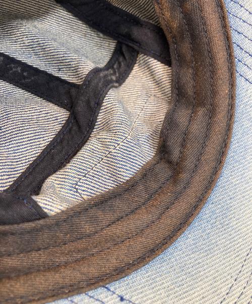 SUPREME（シュプリーム）SUPREME (シュプリーム) Washed Chino Twill Camp CAP／ウォッシュド チノ ツイル キャンプキャップ インディゴの古着・服飾アイテム