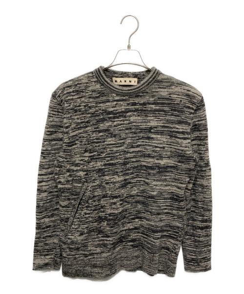 MARNI（マルニ）MARNI (マルニ) カシミヤブレンドニット グレー サイズ:46の古着・服飾アイテム