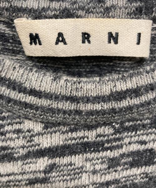 MARNI（マルニ）MARNI (マルニ) カシミヤブレンドニット グレー サイズ:46の古着・服飾アイテム