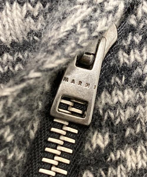 MARNI（マルニ）MARNI (マルニ) カシミヤブレンドニット グレー サイズ:46の古着・服飾アイテム