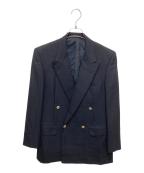 Burberry'sバーバリーズ）の古着「金釦ダブルブレザー」｜ネイビー