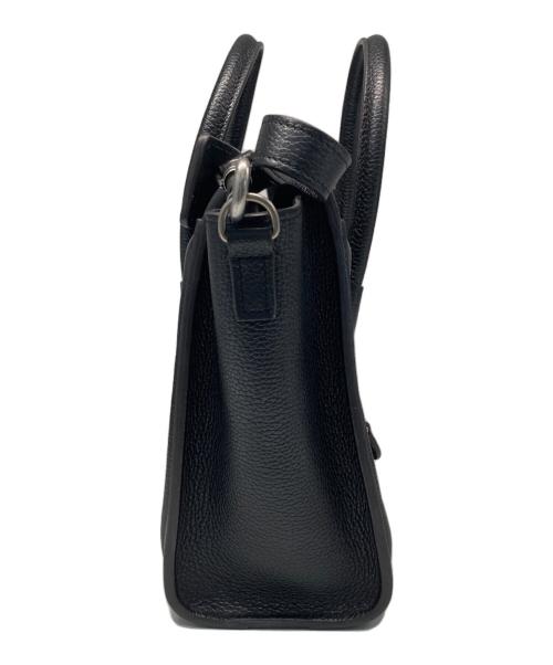 CELINE（セリーヌ）CELINE (セリーヌ) 2WAYショルダーバッグ ブラックの古着・服飾アイテム