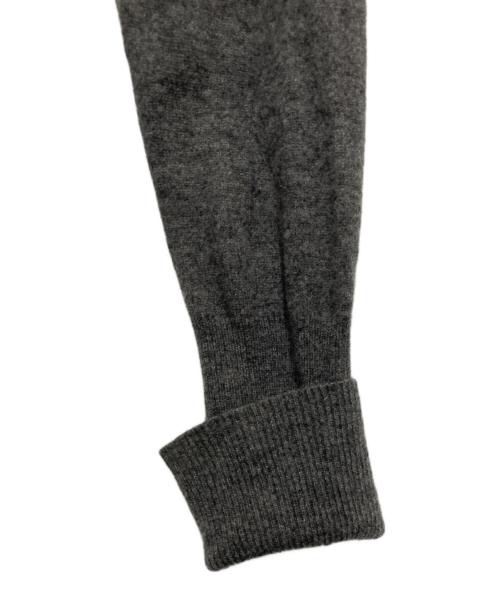 Vivienne Westwood RED LABEL（ヴィヴィアンウエストウッドレッドレーベル）Vivienne Westwood RED LABEL (ヴィヴィアンウエストウッドレッドレーベル) フーデットニットロングカーディガン グレー サイズ:00の古着・服飾アイテム