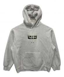 SUPREME（シュプリーム）の古着「Box Logo Hooded Sweatshirt」｜グレー