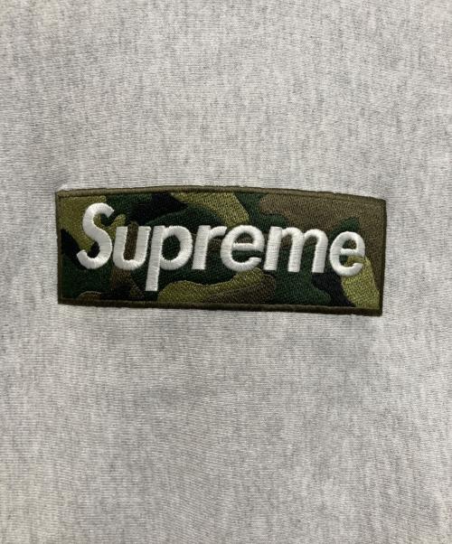 SUPREME（シュプリーム）SUPREME (シュプリーム) Box Logo Hooded Sweatshirt グレー サイズ:Ⅼの古着・服飾アイテム