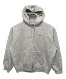 SUPREME（シュプリーム）の古着「Small Box Zip Up Hooded Sweatshirt」｜グレー