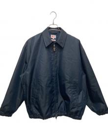 BEAMS JAPAN（ビームスジャパン）の古着「CHAMBRAY BLOUSON ジャケット／シャンブレーブルゾンジャケット」｜ネイビー