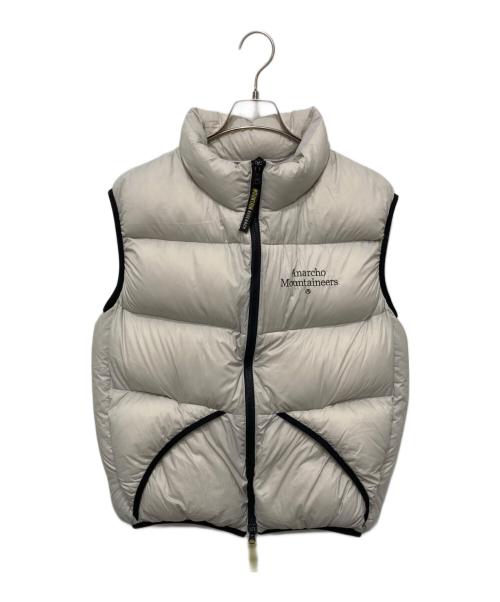 MOUNTAIN RESEARCH（マウンテンリサーチ）MOUNTAIN RESEARCH (マウンテンリサーチ) TAION (タイオン) Puff Vest グレー(ASH) サイズ:Sの古着・服飾アイテム