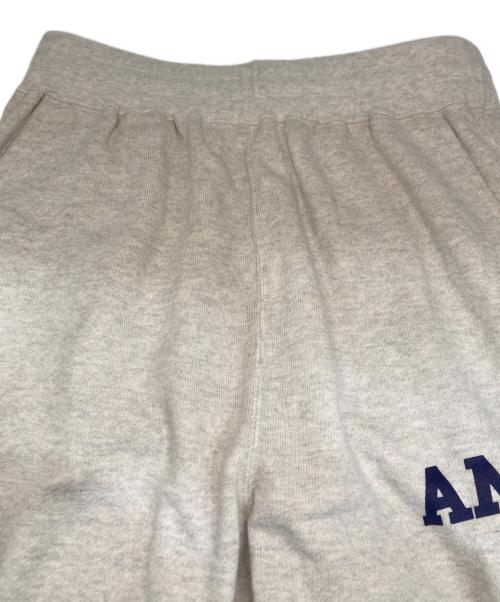 Americana（アメリカーナ）Americana (アメリカーナ) AP STUDIO (エーピーストゥディオ) 別注 AMEY emblem SWEAT PANTS ベージュ サイズ:36の古着・服飾アイテム