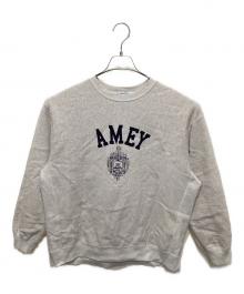 Americana×AP STUDIO（アメリカーナ×エーピーストゥディオ）の古着「別注AMEY emblem C/N PULLOVER」｜ベージュ