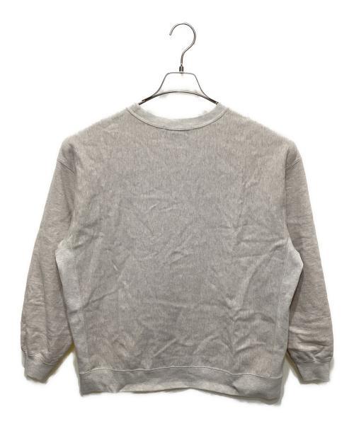Americana（アメリカーナ）Americana (アメリカーナ) AP STUDIO (エーピーストゥディオ) 別注AMEY emblem C/N PULLOVER ベージュ サイズ:Sの古着・服飾アイテム