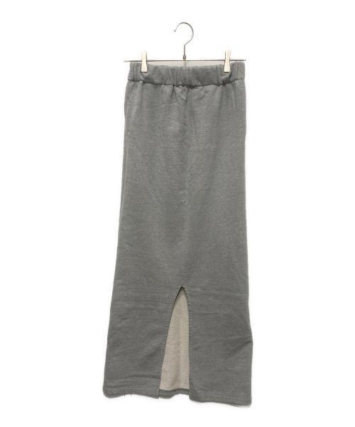 REMI RELIEF（レミレリーフ）REMI RELIEF (レミレリーフ) L'Appartement SWEATSKIRT 別注SWEATSKIRT グレー サイズ:Ⅿの古着・服飾アイテム