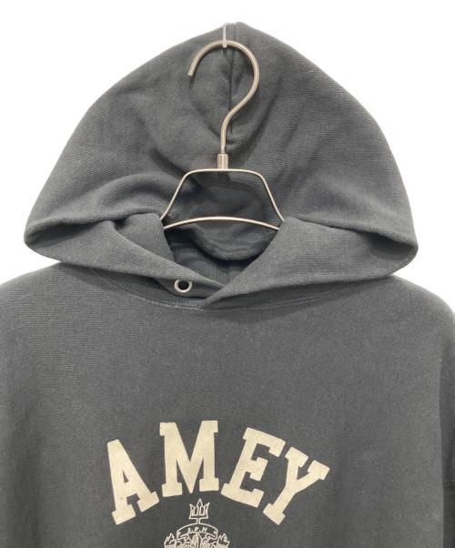 Americana（アメリカーナ）Americana (アメリカーナ) AP STUDIO (エーピーストゥディオ) 別注AMEY emblem HOODIE PULLOVER グレー サイズ:Sの古着・服飾アイテム