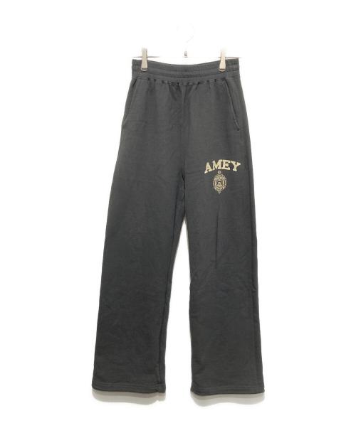 Americana（アメリカーナ）Americana (アメリカーナ) AP STUDIO (エーピーストゥディオ) 別注 AMEY emblem SWEAT PANTS グレー サイズ:36の古着・服飾アイテム