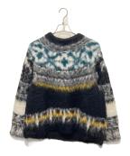 sacaiサカイ）の古着「Pattern Knit Sweater」｜ブラック