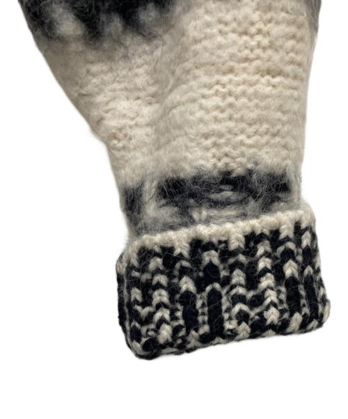 sacai（サカイ）sacai (サカイ) Pattern Knit Sweater ブラック サイズ:1の古着・服飾アイテム