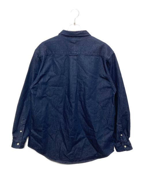 DESCENDANT（ディセンダント）DESCENDANT (ディセンダント) PALM DENIM LS SHIRT インディゴ サイズ:4の古着・服飾アイテム