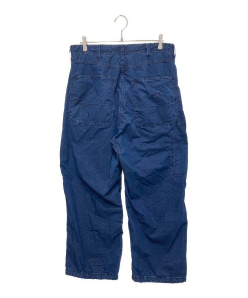 THE NORTHFACE PURPLELABEL（ザ・ノースフェイス パープルレーベル）THE NORTHFACE PURPLELABEL (ザ・ノースフェイス パープルレーベル) Cotton Nylon Weather Double Knee Pants インディゴ サイズ:34の古着・服飾アイテム