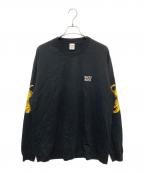 WACKO MARIA×TIM LEHIワコマリア×ティム リーハイ）の古着「WASHED HEAVY WEIGH／ウォッシュド ヘビーウェイト」｜ブラック