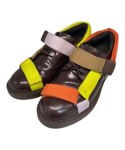 CAMPER（カンペール）CAMPER (カンペール) Twins ドレスシューズ ブラウン サイズ:41の古着・服飾アイテム
