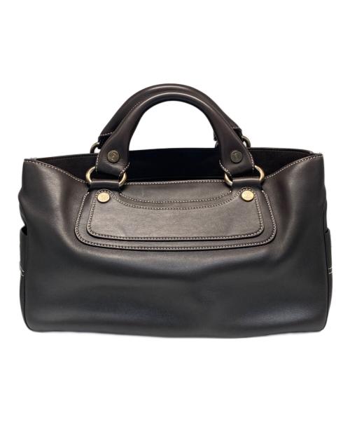 CELINE（セリーヌ）CELINE (セリーヌ) ハンドバッグ ブラウンの古着・服飾アイテム