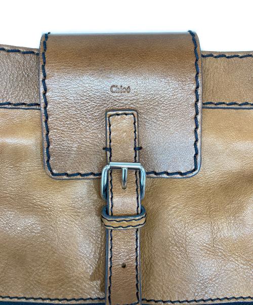 Chloe（クロエ）Chloe (クロエ) ホーボーバッグ ブラウンの古着・服飾アイテム