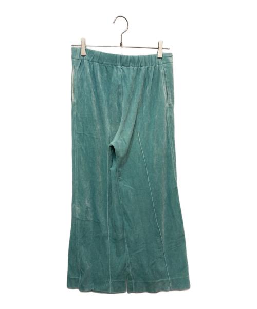 AURALEE（オーラリー）AURALEE (オーラリー) ORGANIC COTTON VELOUR PANTS ブルーの古着・服飾アイテム