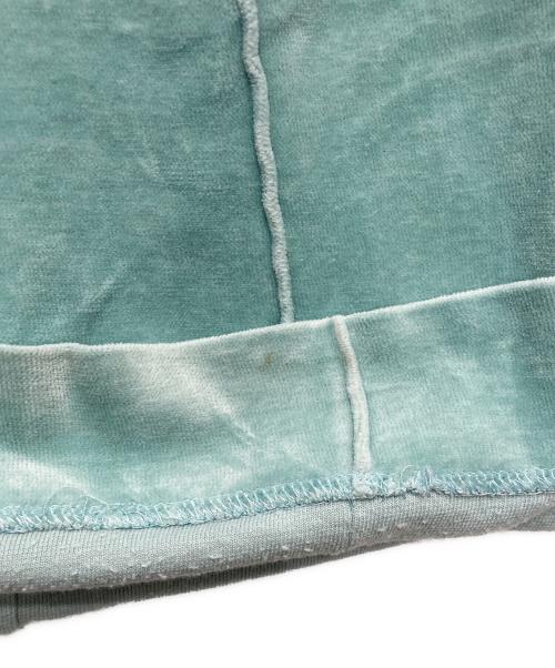 AURALEE（オーラリー）AURALEE (オーラリー) ORGANIC COTTON VELOUR PANTS ブルーの古着・服飾アイテム
