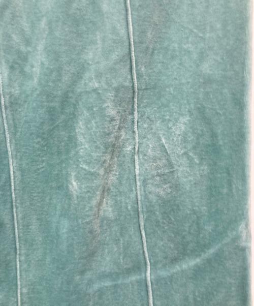 AURALEE（オーラリー）AURALEE (オーラリー) ORGANIC COTTON VELOUR PANTS ブルーの古着・服飾アイテム
