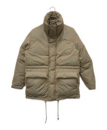 AURALEE（オーラリー）の古着「FINX POLYESTER CHAMBRAY DOWN COAT」｜ベージュ