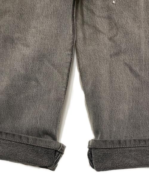 LEVI'S（リーバイス）LEVI'S (リーバイス) 90’s 後染めデニムパンツ ブラック サイズ:SIZE 81cm (W32・L)の古着・服飾アイテム