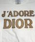 中古・古着 Christian Dior (クリスチャン ディオール) J'ADORE Tシャツ  ホワイト サイズ:USA8 /F40/D38/GB12：40000円