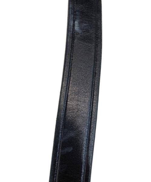 TORY LEATHER（トリーレザー）TORY LEATHER (トリーレザー) 3-Piece Silver Buckle Belt ブラック サイズ:36の古着・服飾アイテム