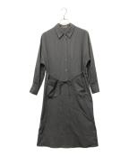theory luxeセオリーリュクス）の古着「Rudie ウールブレンドワンピース」｜グレー