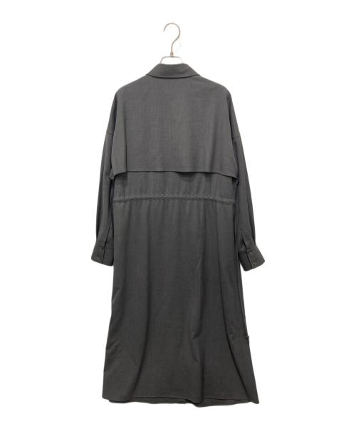 theory luxe（セオリーリュクス）theory luxe (セオリーリュクス) Rudie ウールブレンドワンピース グレー サイズ:38の古着・服飾アイテム