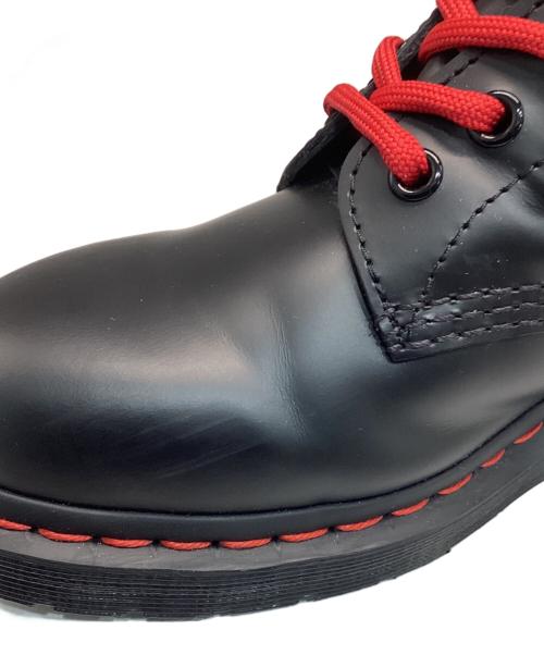 Dr.Martens（ドクターマーチン）Dr.Martens (ドクターマーチン) 1460レッドステッチ8ホールブーツ ブラック サイズ:UK6/USL8の古着・服飾アイテム