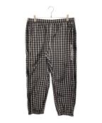 SUPREMEシュプリーム）の古着「Plaid Warm Up Pant／プレイド ウォームアップ パンツ」｜ブラック×グレー