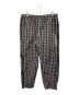 SUPREME（シュプリーム）の古着「Plaid Warm Up Pant／プレイド ウォームアップ パンツ」｜ブラック×グレー