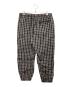 SUPREME (シュプリーム) Plaid Warm Up Pant／プレイド ウォームアップ パンツ ブラック×グレー サイズ:XL：20000円