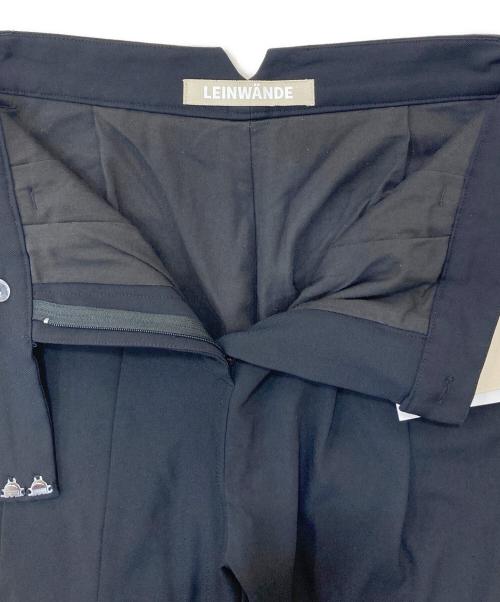 LEINWANDE（ラインヴァンド）LEINWANDE (ラインヴァンド) Owen Trousers ブラック サイズ:FREEの古着・服飾アイテム