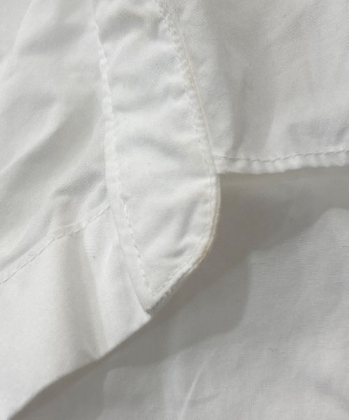 AK+1（エーケーワン）AK+1 (エーケーワン) エアーポプリン ブラウス ホワイト サイズ:36の古着・服飾アイテム