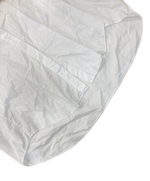 AK+1（エーケーワン）AK+1 (エーケーワン) エアーポプリン ブラウス ホワイト サイズ:36の古着・服飾アイテム