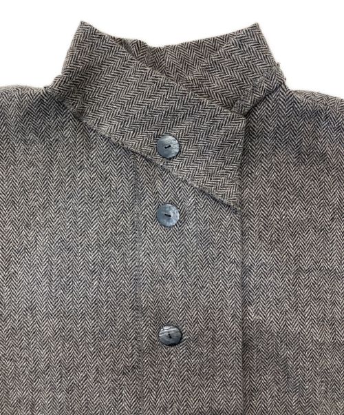 慈雨（ジウ）慈雨 (ジウ) コート グレー サイズ:Lの古着・服飾アイテム