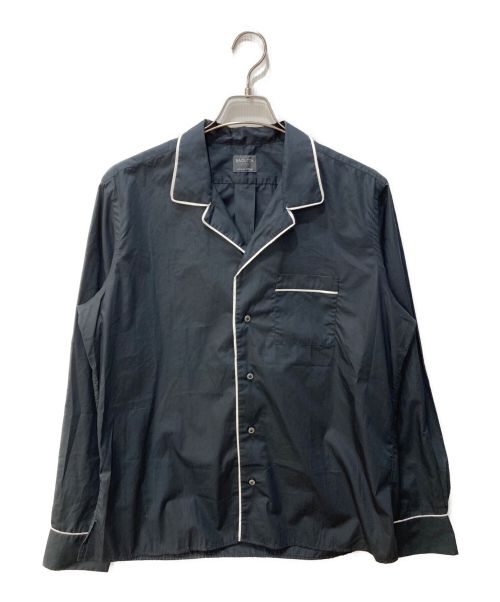 Bagutta（バグッタ）Bagutta (バグッタ) パジャマシャツ ブラック サイズ:Lの古着・服飾アイテム