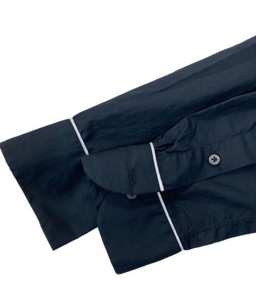 Bagutta（バグッタ）Bagutta (バグッタ) パジャマシャツ ブラック サイズ:Lの古着・服飾アイテム