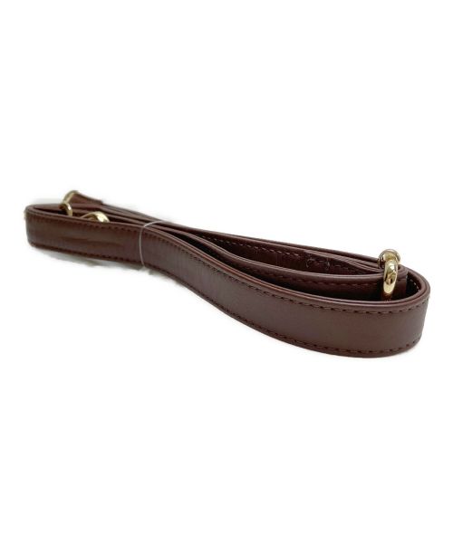 ear PAPILLONNER（イアパピヨネ）ear PAPILLONNER (イアパピヨネ) BROOKLYN CHARM (ブルックリンチャーム) ミニボストンバッグ ブラウンの古着・服飾アイテム