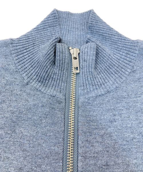 Lily Brown（リリーブラウン）Lily Brown (リリーブラウン) ジップアップミニワンピース　LWNO234259 ブルー サイズ:Fの古着・服飾アイテム
