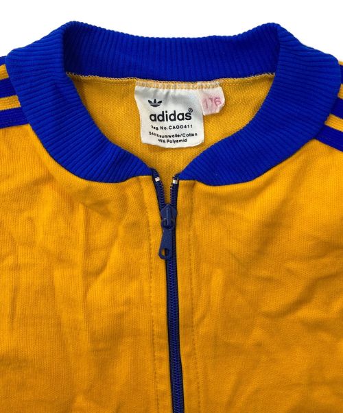 adidas（アディダス）adidas (アディダス) ユーゴスラビア製ヴィンテージトラックジャケット オレンジ サイズ:176の古着・服飾アイテム